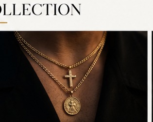Layered necklace styling